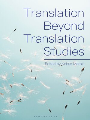 cover image of Translation Beyond Translation Studies